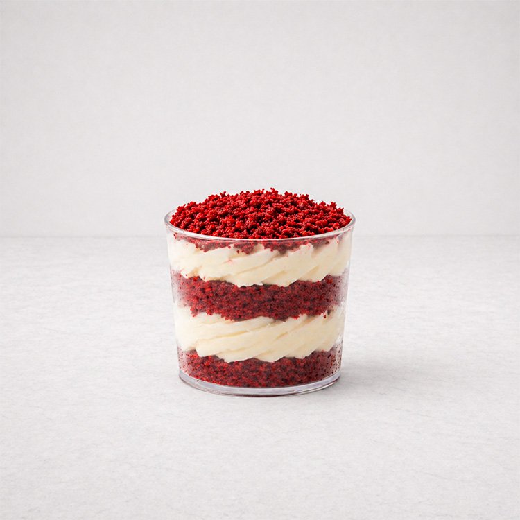 Shot red Velvet orincipal mariana martinez pasteleria