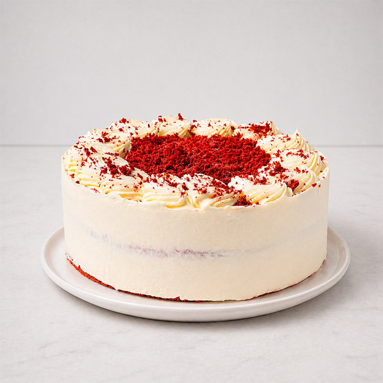 Torta Velvet orincipal mariana martinez pasteleria